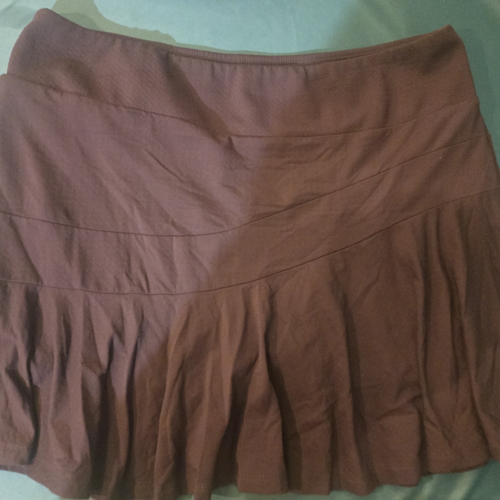 IBKUL Black Ruffled Mini Bubble Skorts